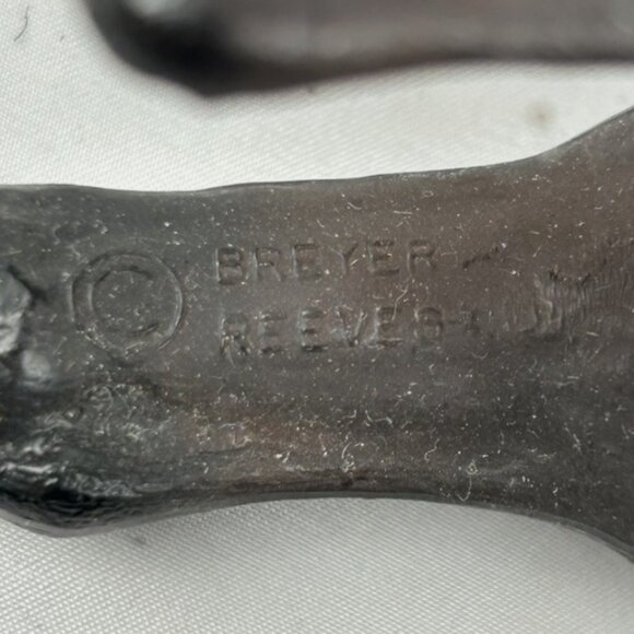 Retired Breyer Horse #3175 Action Drafters Dark Bay Friesian Brown Vintage - Picture 10 of 10